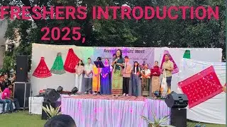 DELHI A'CHIK ASSOCIATION FRESHERS MEET,  FRESHER'S GIVING THEIR INTRODUCTION 2025,