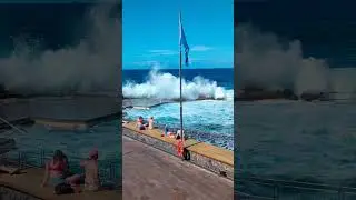 The Power of the Winter Ocean: Giant Waves in Tenerife 