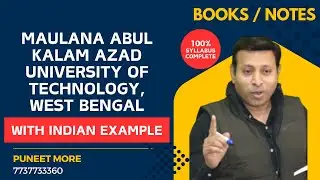 MBA BOOKS/NOTES MAKAUT|Maulana Abul Kalam Azad University of Technology, West Bengal|EASY LANGUAGE|