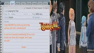 (TOCS3) Trails of Cold Steel III I Gasping for Flair I Side Quest I Guide