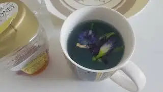 Blue ternate flower tea