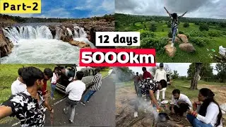 Unbelievable 5000 km Car Trip 😍😱 Journey Across M.P India in 12 Days | Part :- 2 #vlog