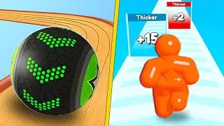💜🟠 Going Balls Vs Tall Man Run Gameplay Speedrun Walkthrough 4K