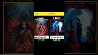 maa 1 days worldwide box office collection|stree 1 days box office collection#shorts#maamovie