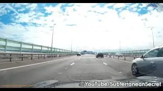 Dash Cam Footage of the Severn Second Crossing Bridge from Wales into England