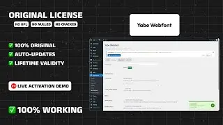Yabe Webfont with License Key | Premium WordPress Font Plugin | Optimize Fonts in WordPress
