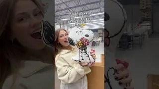 IT&rsquo;S TOO CUTE I CAN&rsquo;T🥹💐 #snoopy #snoopypillow