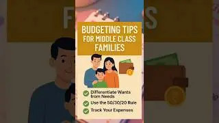 Budgeting Tips Every Middle Class Family Must Know 💸 | Save More in 2025!&rdquo; #shorts