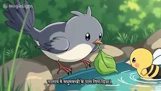 The Dove and the Bee Story | A Lesson of Kindness