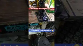 Samsung s23 Ultra Auto Connect Charge issue. ? @TechMish @SamsungIndia #shorts