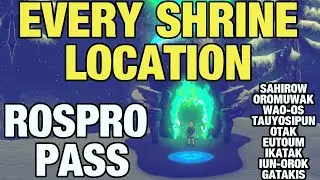 Every Shrine Location at Rospro Pass Skyview Tower | Zelda Tears of the Kingdom