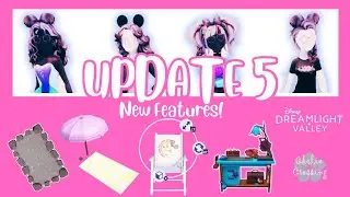 How to Use the NEW Features | Update 5 | Disney Dreamlight Valley