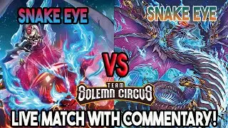 Snake-Eye Vs Snake-Eye Kashtira : Yu-Gi-Oh! Locals Feature Match | Live Duel