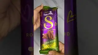 Cadbury Dairy Milk Silk Roast Almond🍫😋🤤New Flavour🫶🏼#asmr #shorts