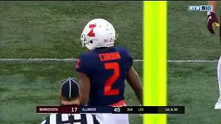 Top Plays: Reggie Corbin Highlights vs. Minnesota Golden Gophers | Big Ten Football