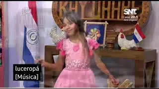 Cantando  en el Gran  Progrma de canal 9 @SNTParaguay #kay'uhápe