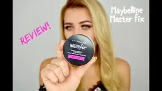 New Maybelline Master Fix setting-perfecting loose powder Review & First Impressions