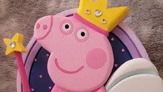 me pidieron una pi&ntilde;ata de Peppa pig y as&iacute; quedo
