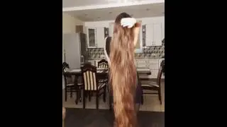 Long Beautiful Hair! & Bun Drop!