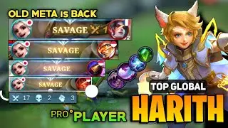 4X SAVAGE! Harith Best Build 2022 [ Top Global Harith Gameplay ] By ᴾᴿᴼ&deg;PLAYER  - Mobile Legends