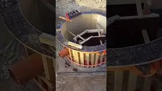 Sewer manhole A type 1650 mm shutter and box work in progress