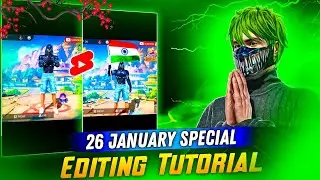 26 January Special Shorts Video Editing Tutorial In Capcut 🤯 || Republic Day Shorts Editing Tutorial