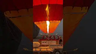 На воздушном шаре #travel #turkey #t&uuml;rkiye