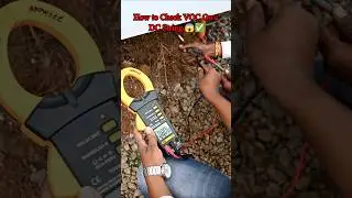 How to Check VOC of a DC string | Open circuit voltage| VOC | #shorts @Solar_Sustainable
