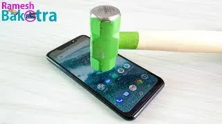 Moto One Power Gorilla Glass Screen Scratch Test