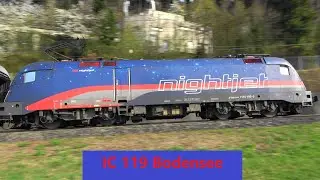 IC119 Bodensee mit Taurus 1116 195 NightJet-Lok ➡️Innsbruck Hbf in Feldkirch