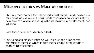 Economics | Microeconomics | Macroeconomics - Stage 2 - JAIBP Professional Certificate