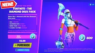 Buying The NEW Diamond Diva STARTER PACK!! In Fortnite Battle Royale (Chapter 2 Season 5)