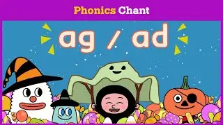 Phonics ag/ad l Phonics Chants l Kids Songs l Song & Chant l DODO ABC l Reading Gate