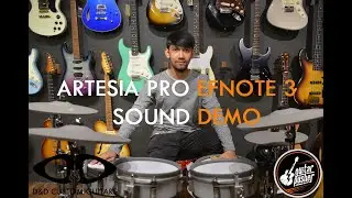 Artesia Pro Efnote 3 Drums wih Rickson Ruiz