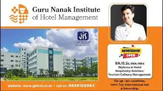 Admission is open for the 2025 Hospitality/Hotel/Aviation/Tourism/Culinary Management session.