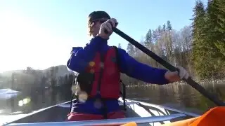 Padletur fra Telemark kanalcamping til Kjeldal Sluse