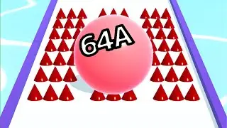 Ball Run 2048 - All Levels Gameplay Android, iOS ( Levels 3840 )