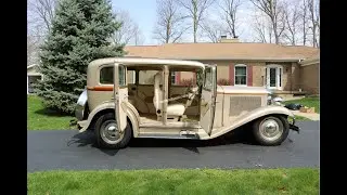 1932 Dodge Brothers 4 door with Suicide doors, video. Professional restoration. 350V8, Turbo, 4V