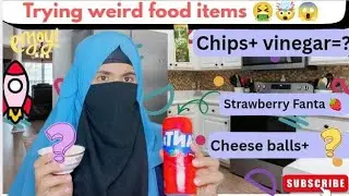 Trying Weird Food Items😱🤯/Gone Wrong😬😐//Fun Star Myra✨💖