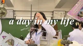 A Day in my Life: medtech student edition ੈ✩‧₊˚