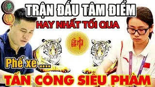 CTV- Lại Lý Huynh có trận cờ xuất thần trước mỹ nữ TQ, phế xe tấn công siêu phàm