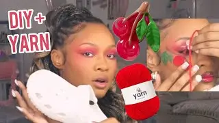 Cherry Makeup + DIY Cherry Crocs ✨