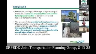 SRPEDD Joint Transportation Planning Group, 8-13-25