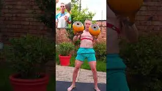 Why the Double KB Snatch & Jerk is good for runners.#kettlebellworkout #running