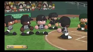MLB Power Pros 2008 (Wii) (Florida Marlins Season) Game #75: FLA @ OAK