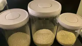 OXO Good Grips 3-Piece Airtight POP Round Canister Set Showcase