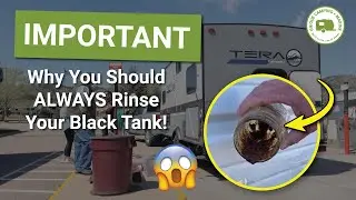 Why You Should Rinse Your RV's Black Tank