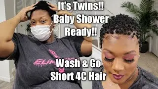 Wash & Go on 4C Hair | How to Define Natural Curls