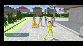 DANCE VIDEO IN SAKURA SCHOOL SIMULATOR💃💃#sakuraschoolsimulator#sakura #dance  