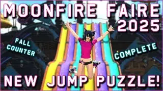Illy beats the NEW Moonfire Faire 2025 Jump Puzzle in FFXIV